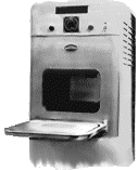 One of the earliest microwave ovens
